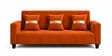 Prima 3 Seater Sofa In Orange Color