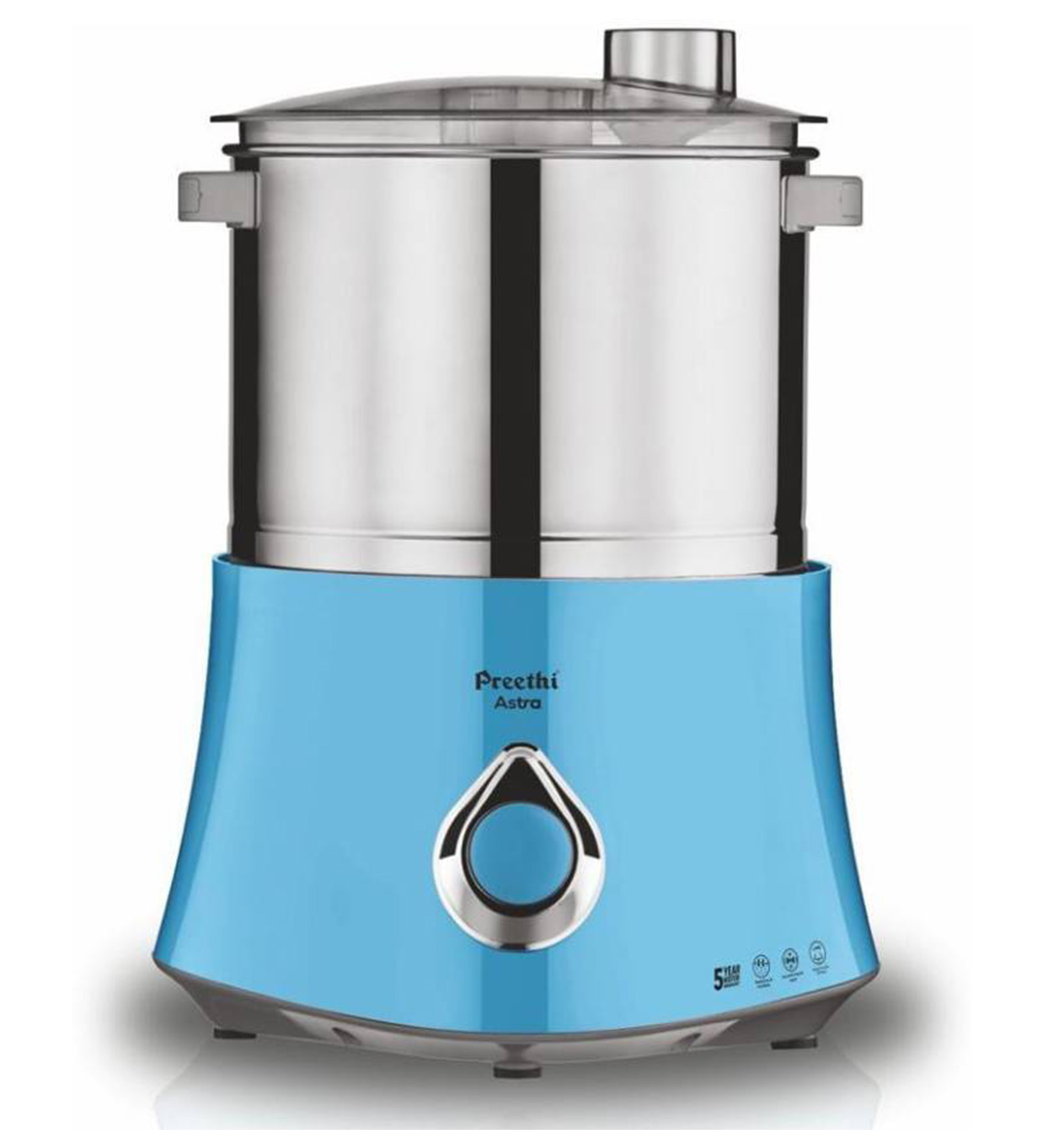 Preethi 2 Litres 150W Blue Wet Grinder (Model No: WG909)