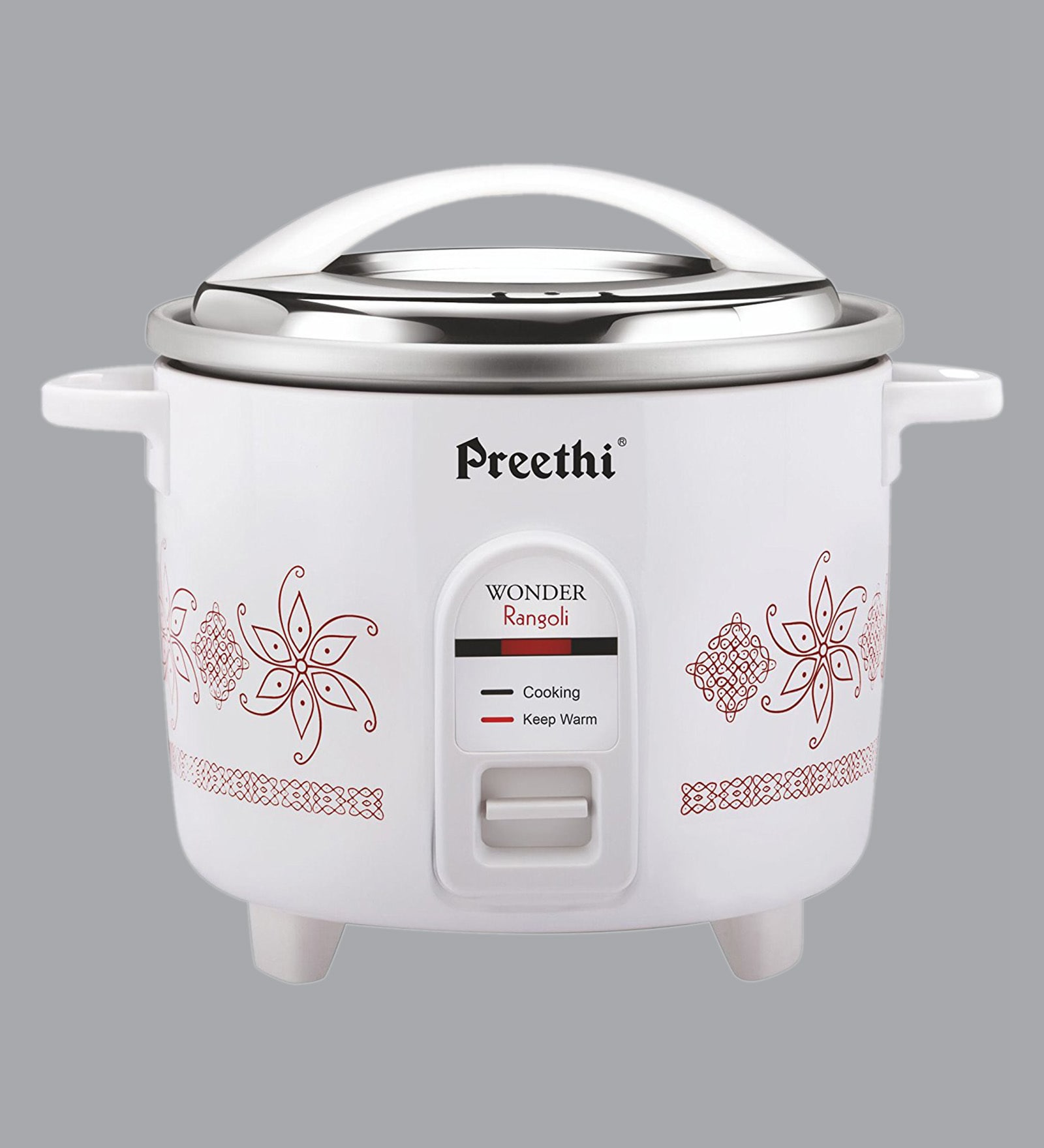Buy 660 W Electric Aluminium Rice Cooker 1.8 Ltr By Preethi Online
