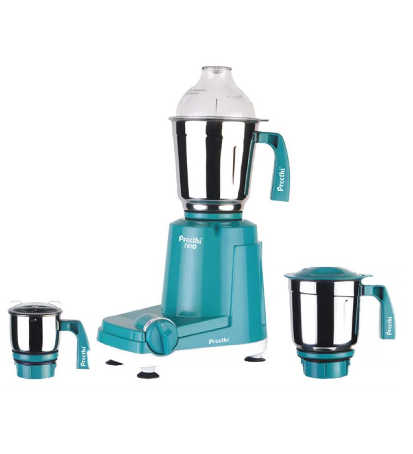 Buy Preethi 3 Jars 500W Green Mixer Grinder (Model No TRIO) Online