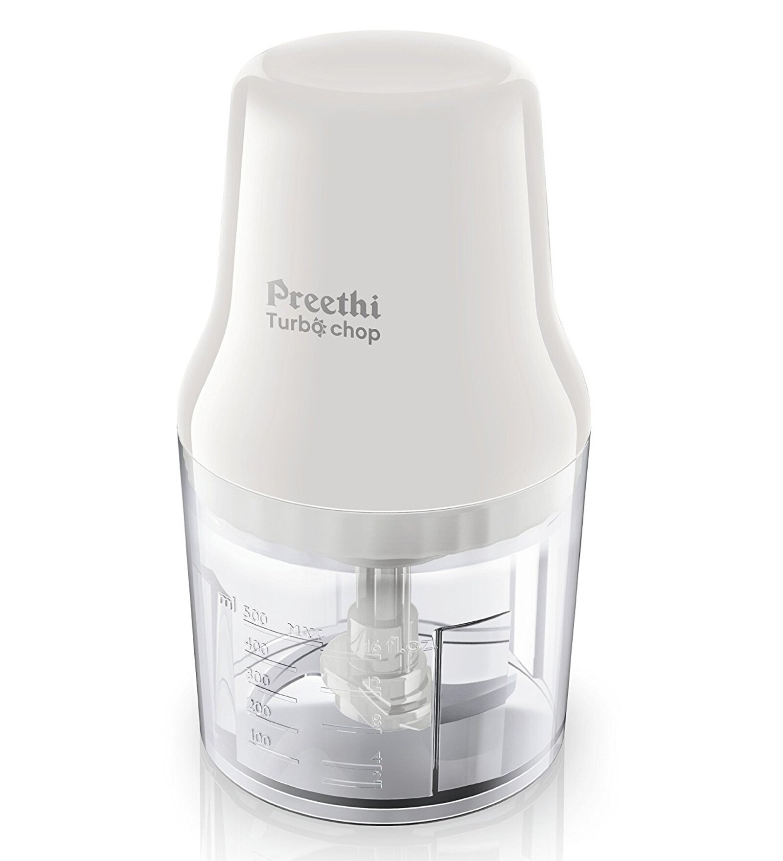 Preethi 450W White Electric Chopper (Model No: CH601)