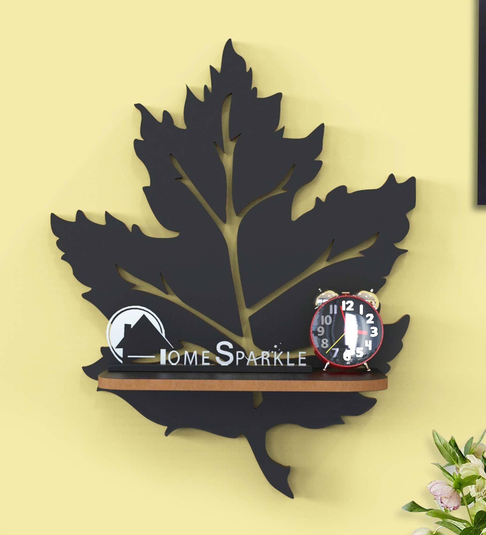 MDF Leaf  Wall Shelf
