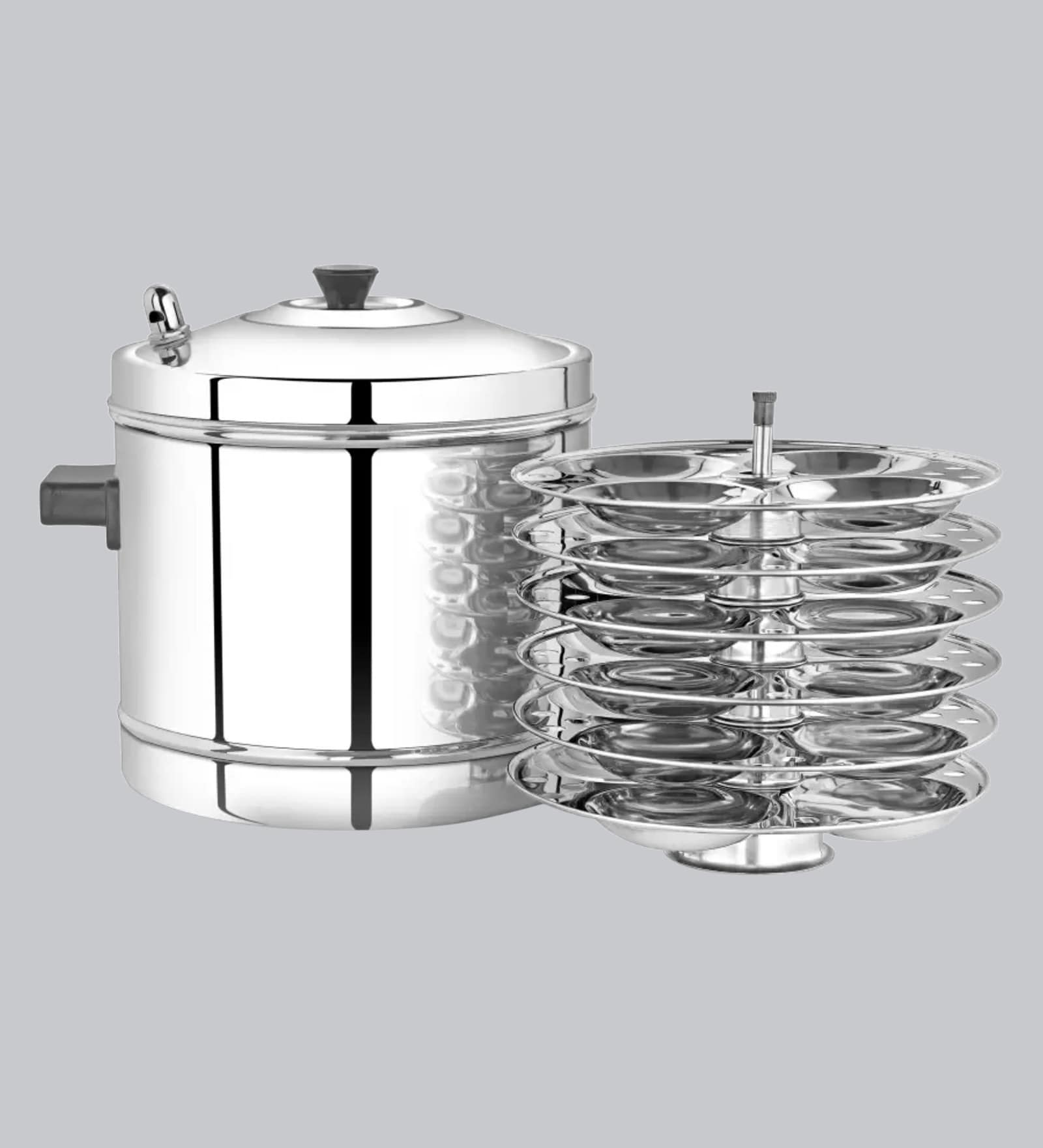 Premier 6 Plates Aluminium Idly Cooker