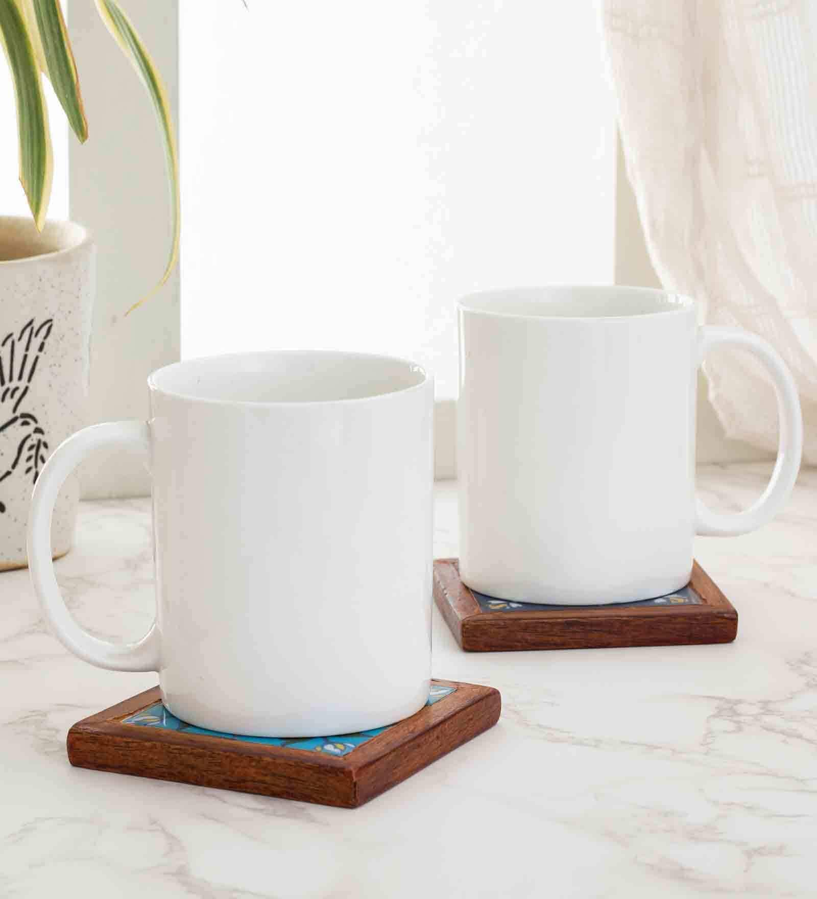 Marjoram 320ml Multicolour (Set of 2) Ceramic Coffee Mug