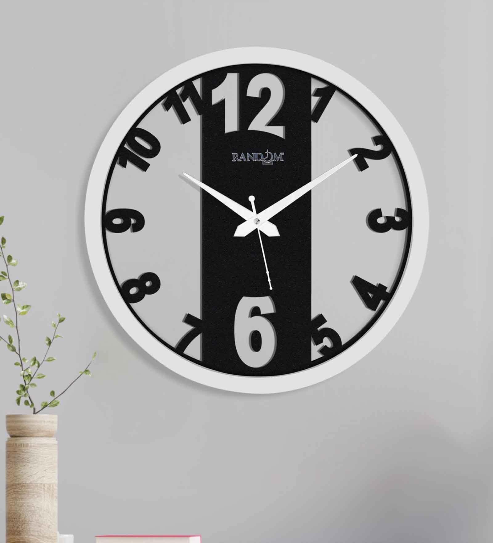 Premium Look 12 Inches Plastic Wall Clock