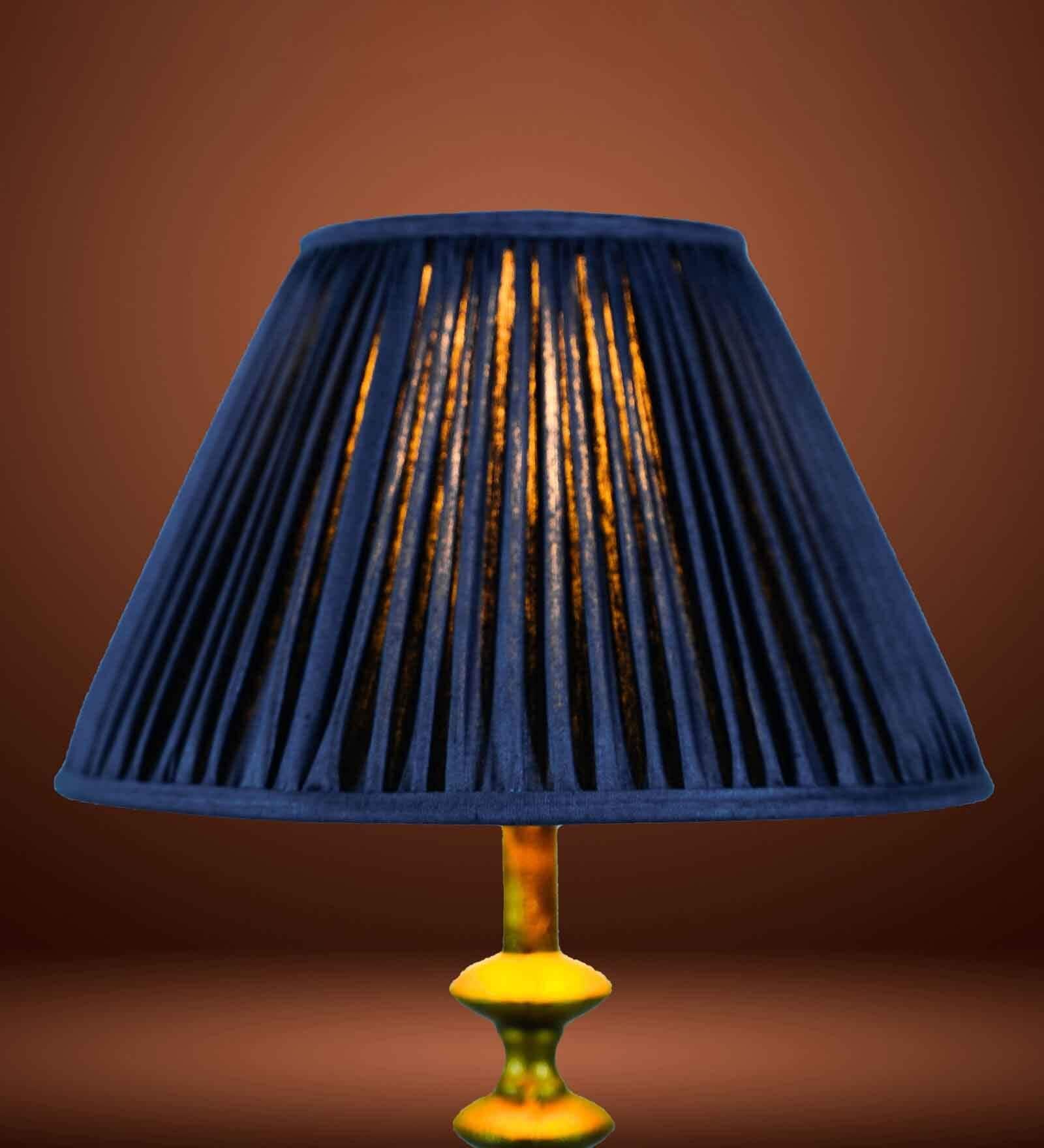 Premium Softback 30cm Empire Silk  Lampshade (Blue)