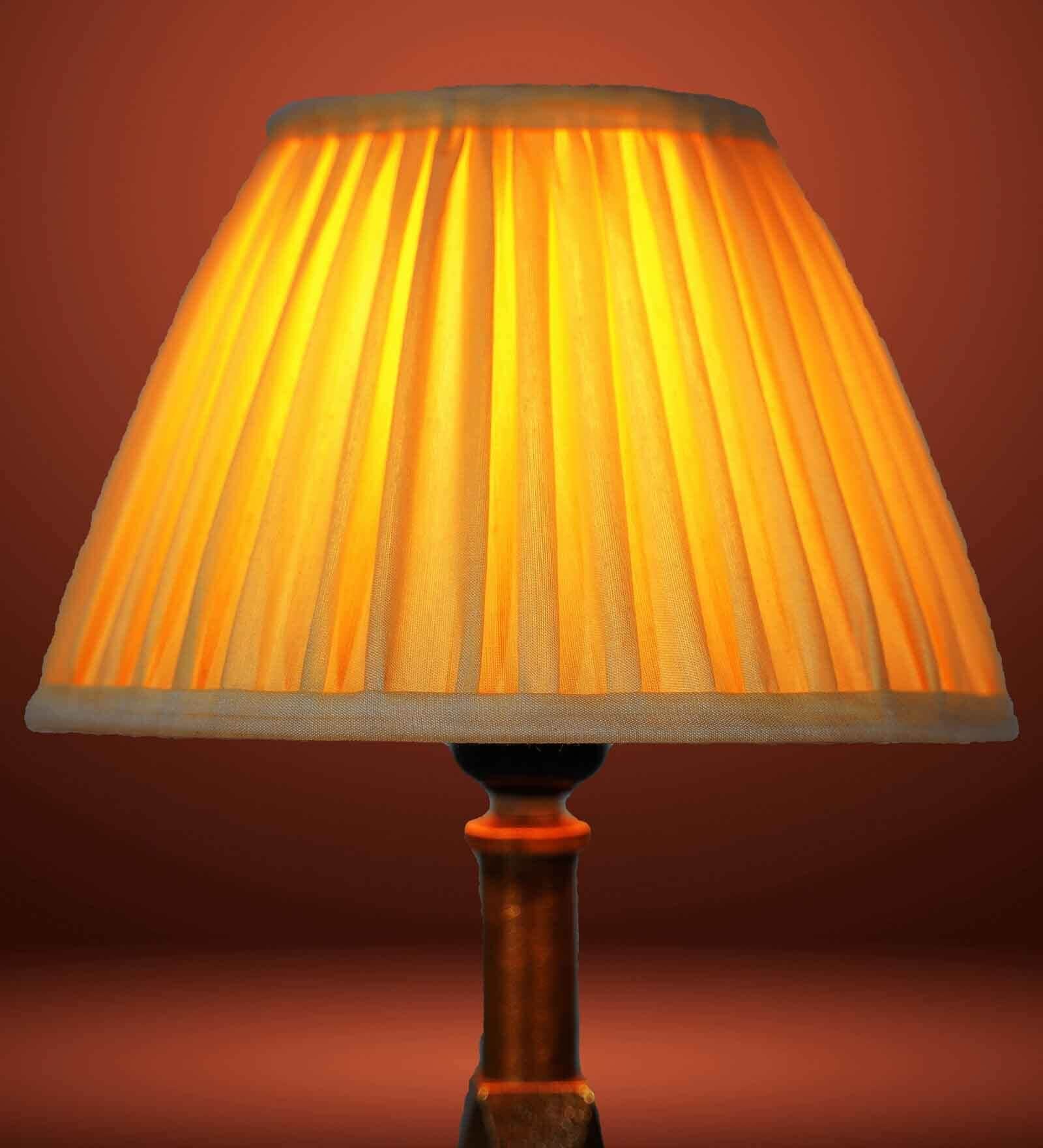 Premium Softback 20cm Empire Silk  Lampshade (Cream)