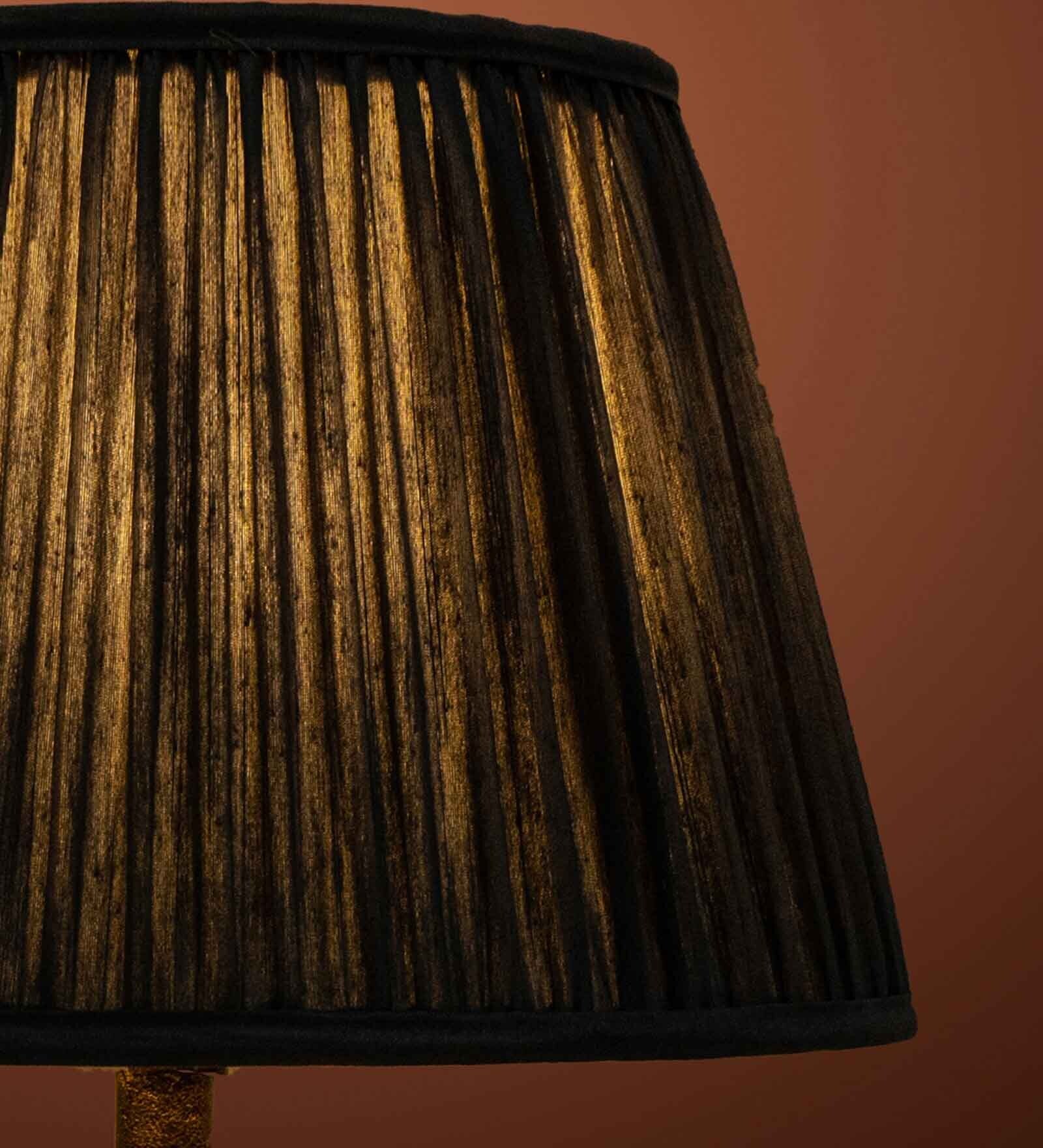 Premium Softback 30cm Empire Silk  Lampshade (Grey)