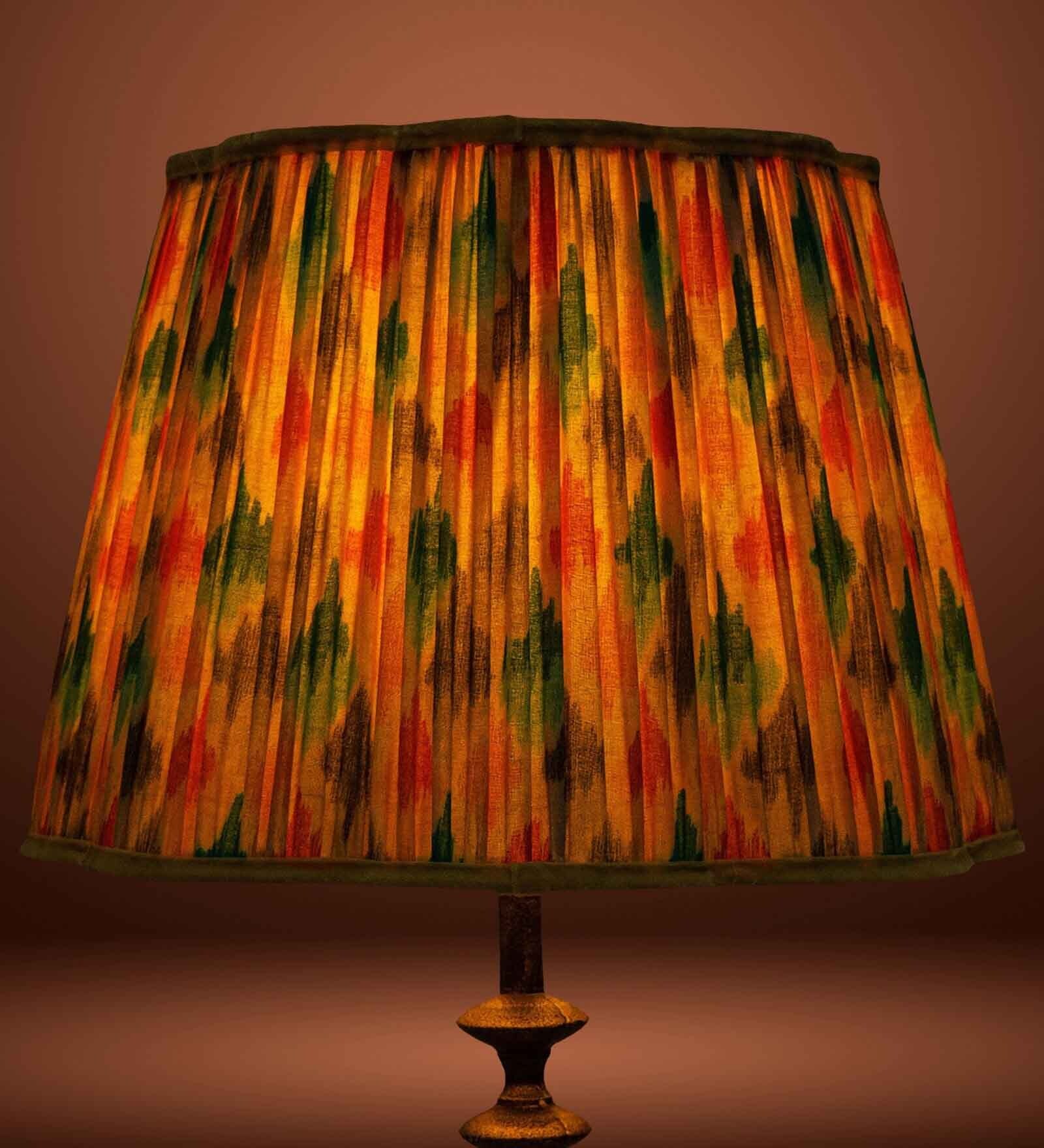 Premium Softback 40cm Empire Cottan Fabric  Lampshade (Multi)