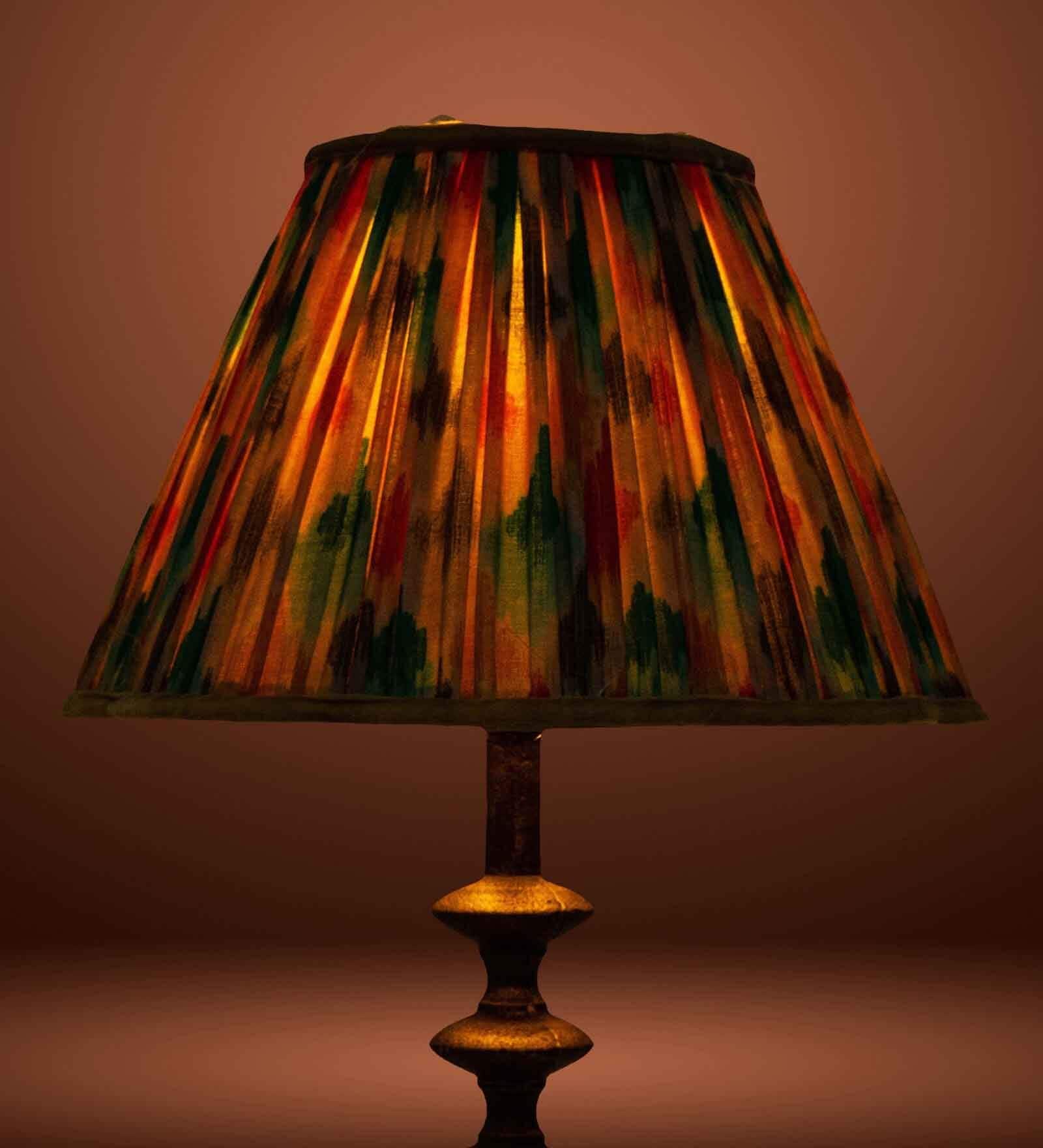 Premium Softback 30cm Empire Cottan Fabric  Lampshade (Multi)