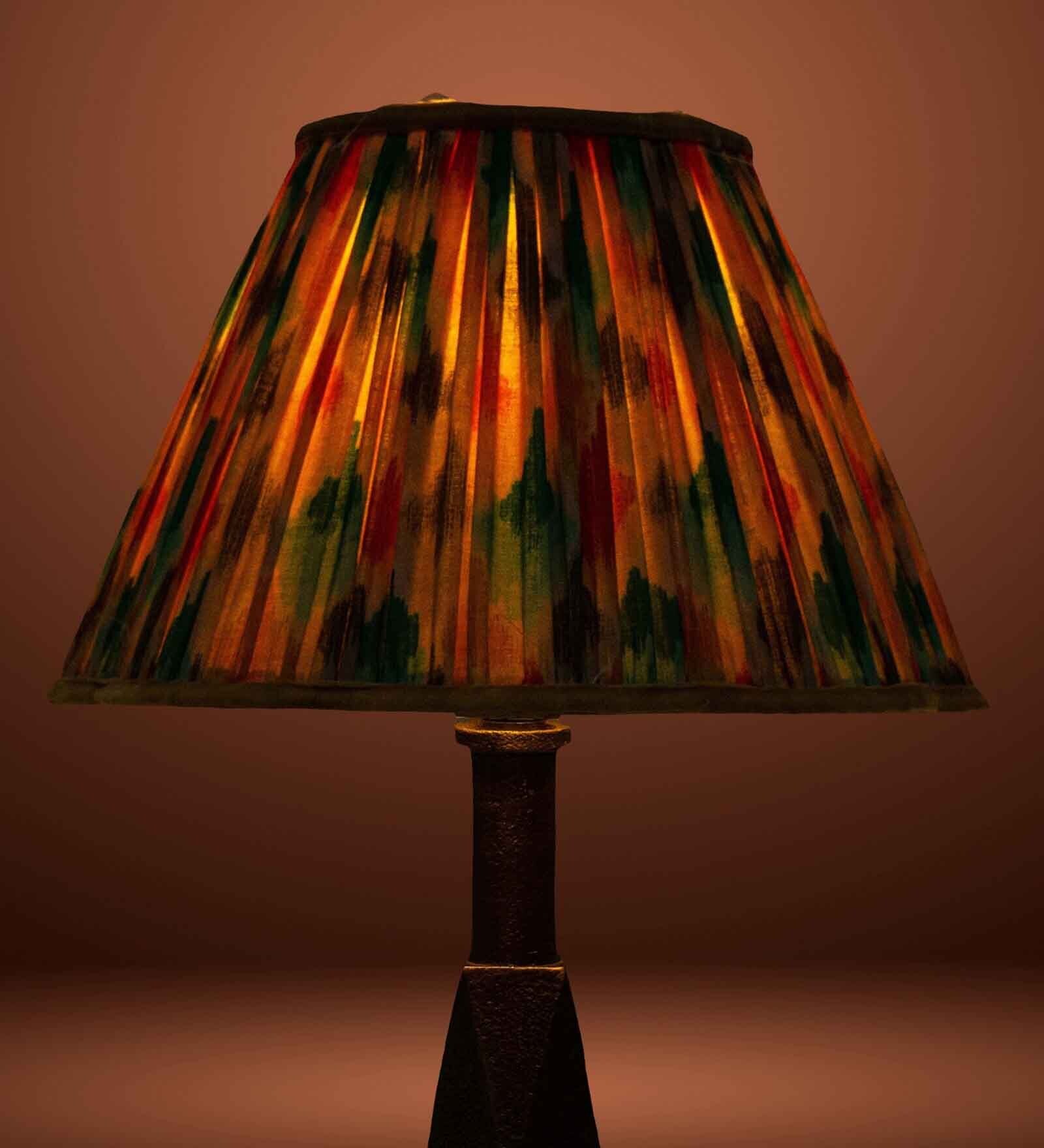 Premium Softback 20cm Empire Cottan Fabric  Lampshade (Multi)