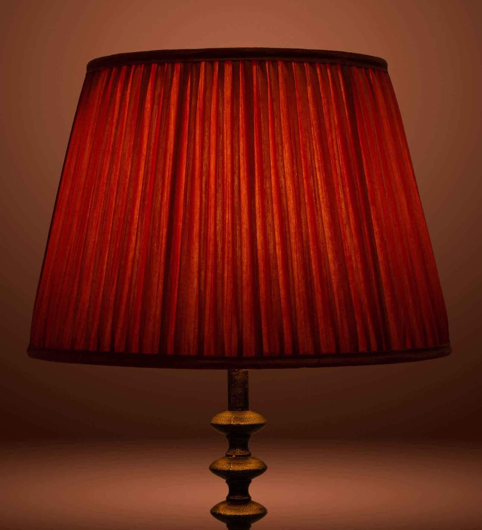 Premium Softback 40cm Empire Silk  Lampshade (Orange)