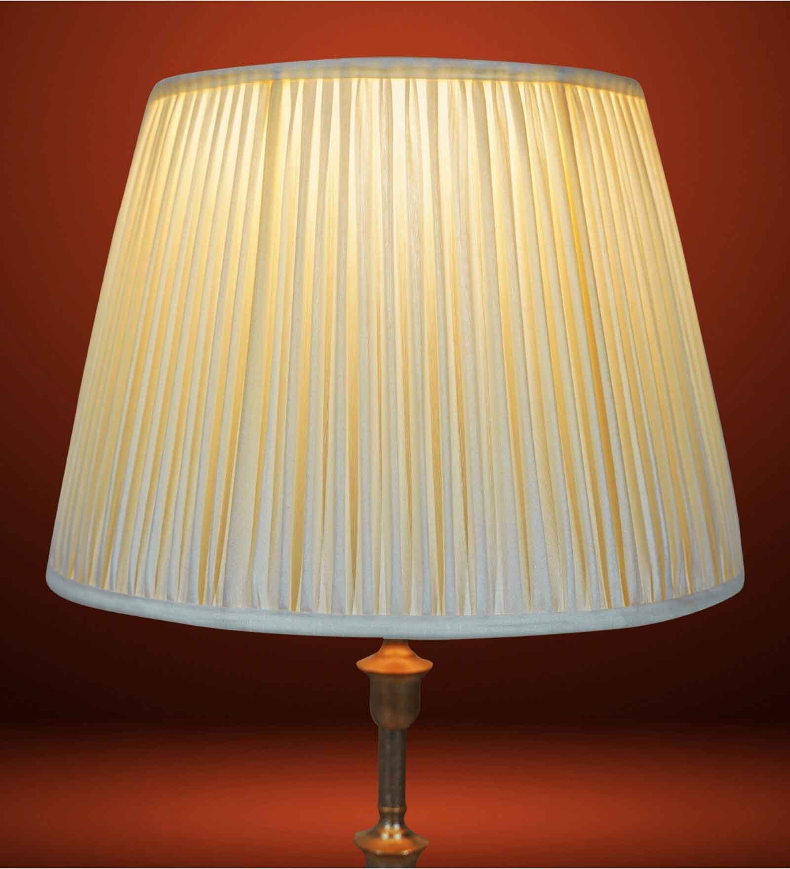 Premium Softback 40cm Empire Silk  Lampshade (White)