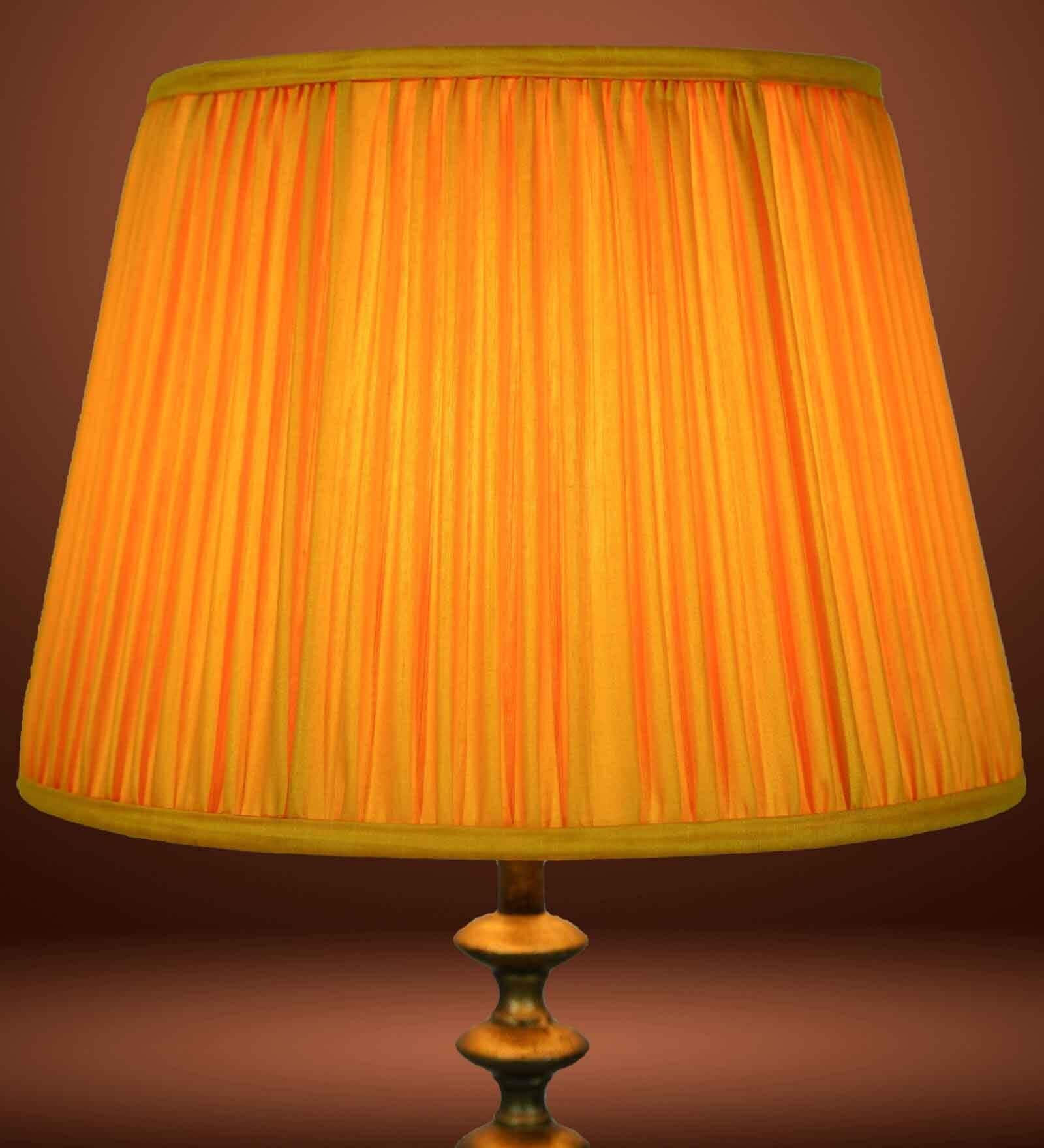 Premium Softback 40cm Empire Silk  Lampshade (Yellow)
