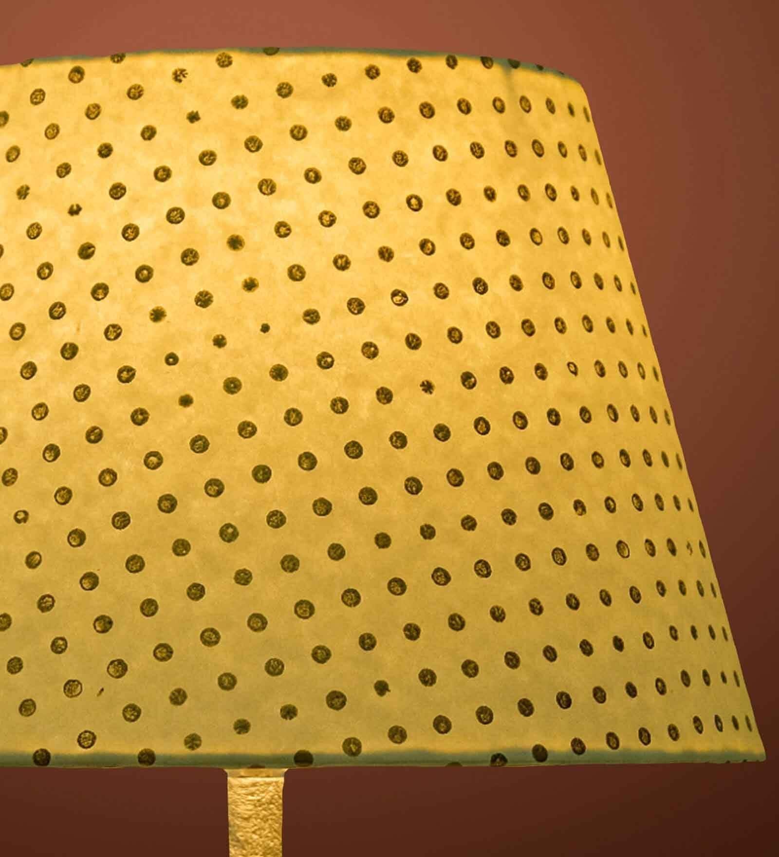 Premium Softback 30cm Empire Paper  Lampshade (Gold)