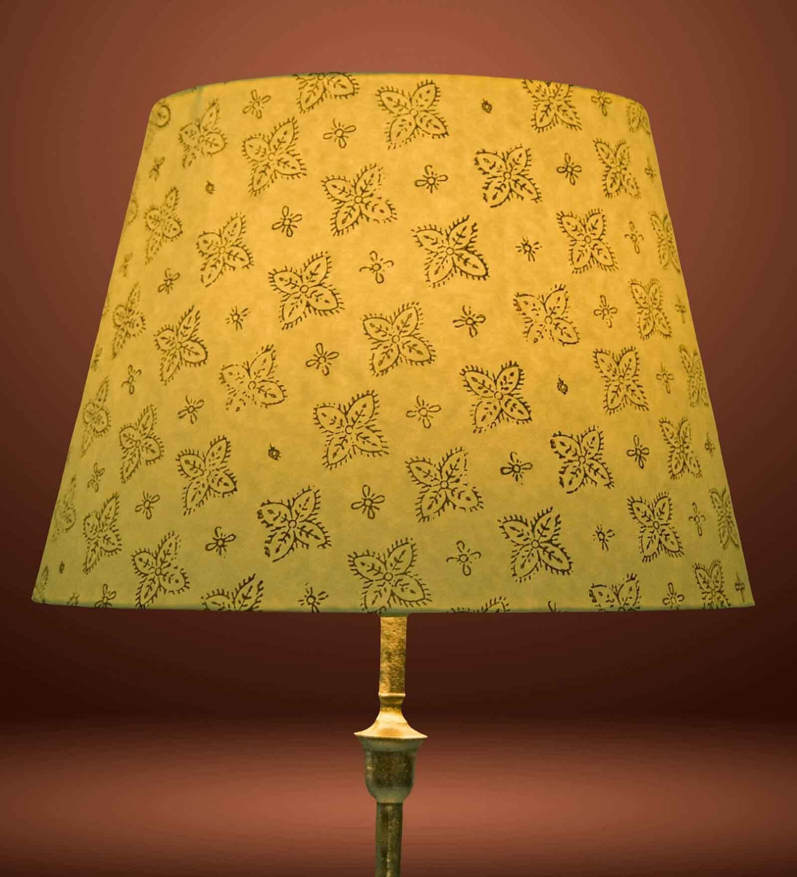 Premium Softback 40cm Empire Paper  Lampshade (Gold)