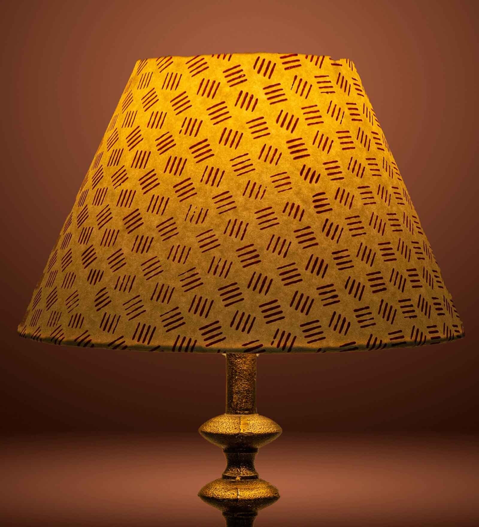 Premium Softback 30cm Empire Paper  Lampshade (Red)