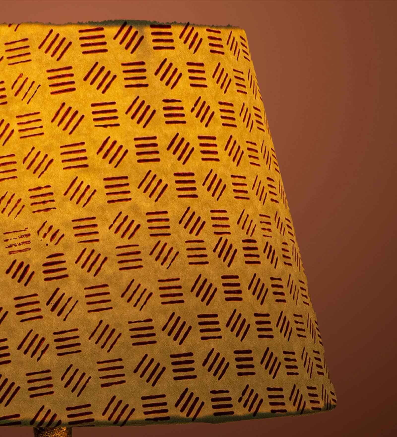 Premium Softback 30cm Empire Paper  Lampshade (Red)