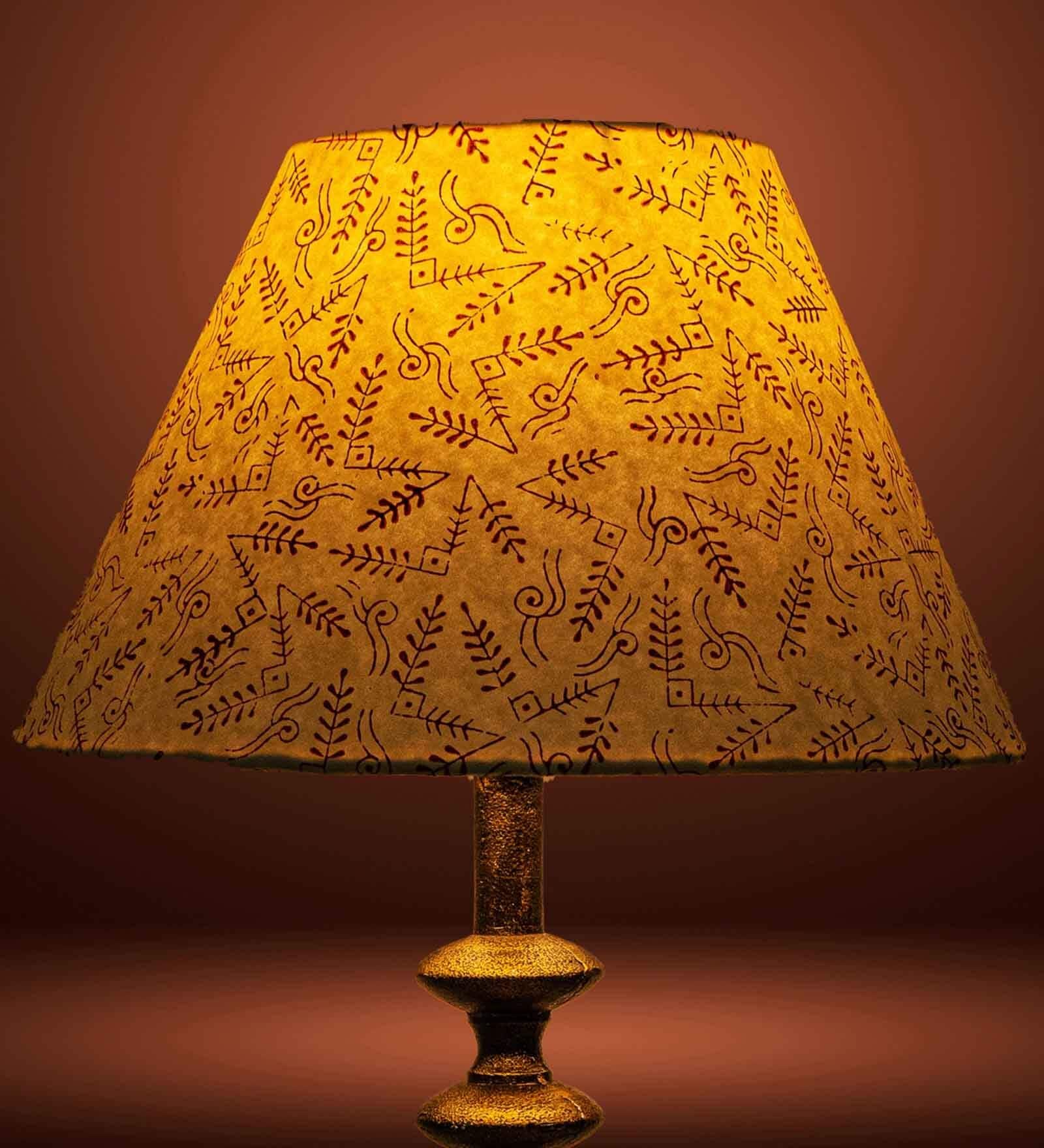 Premium Softback 30cm Empire Paper  Lampshade (Red)