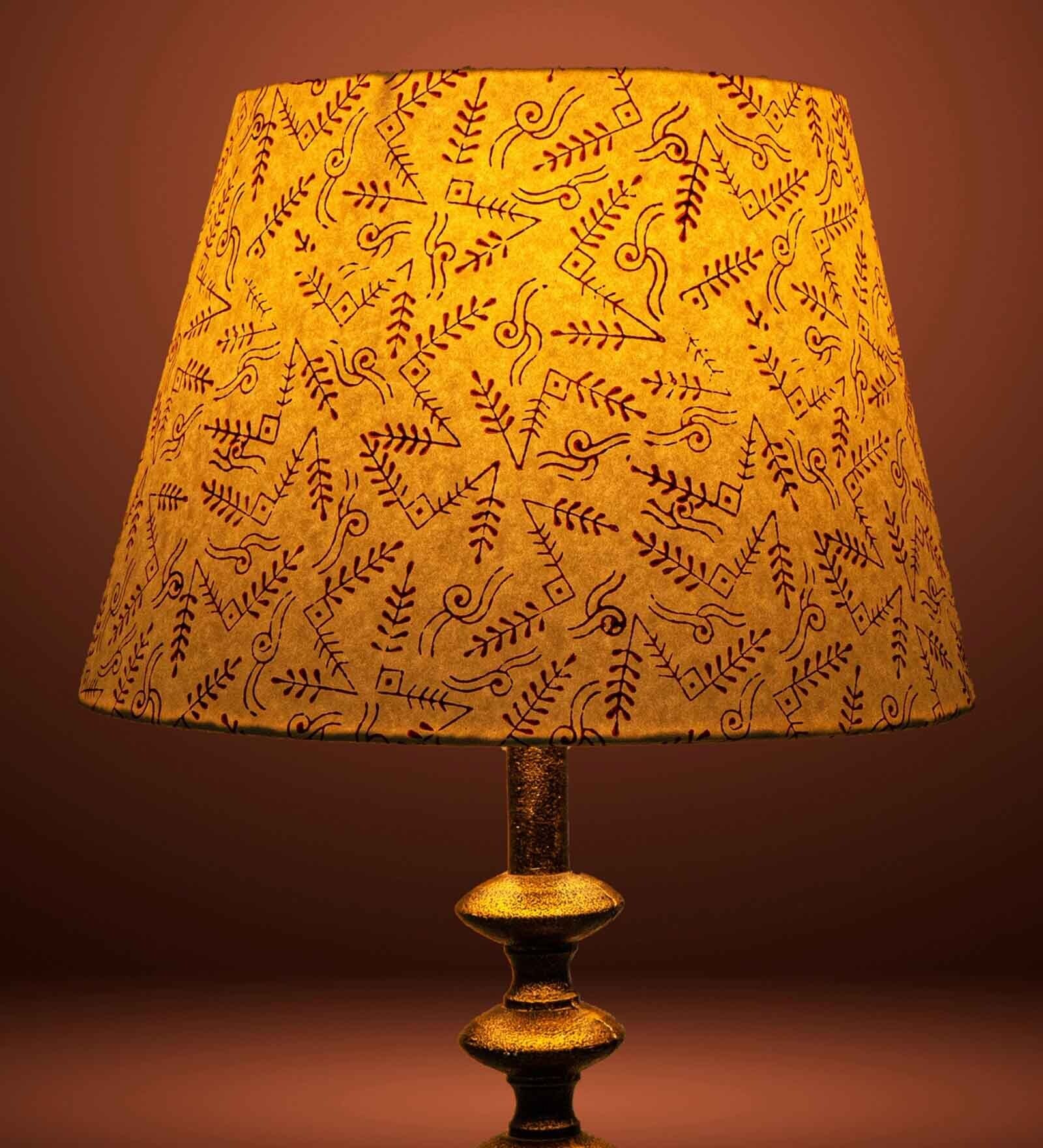 Premium Softback 30cm Empire Paper  Lampshade (Red)