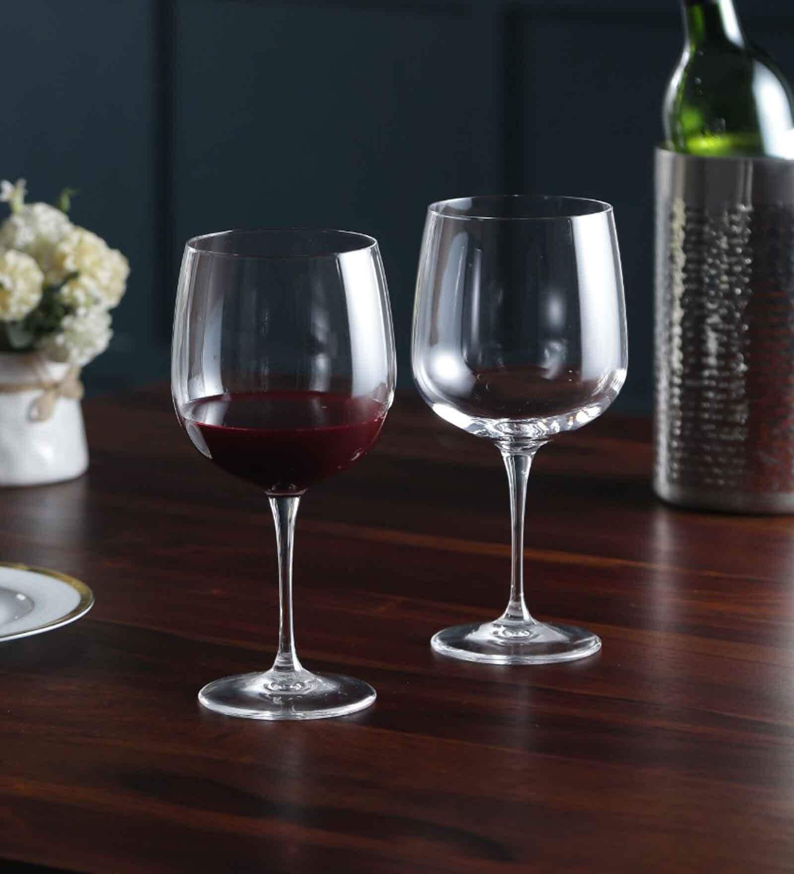 Premium 755ml Transparent Glass (Set of 6) Wine Glasses