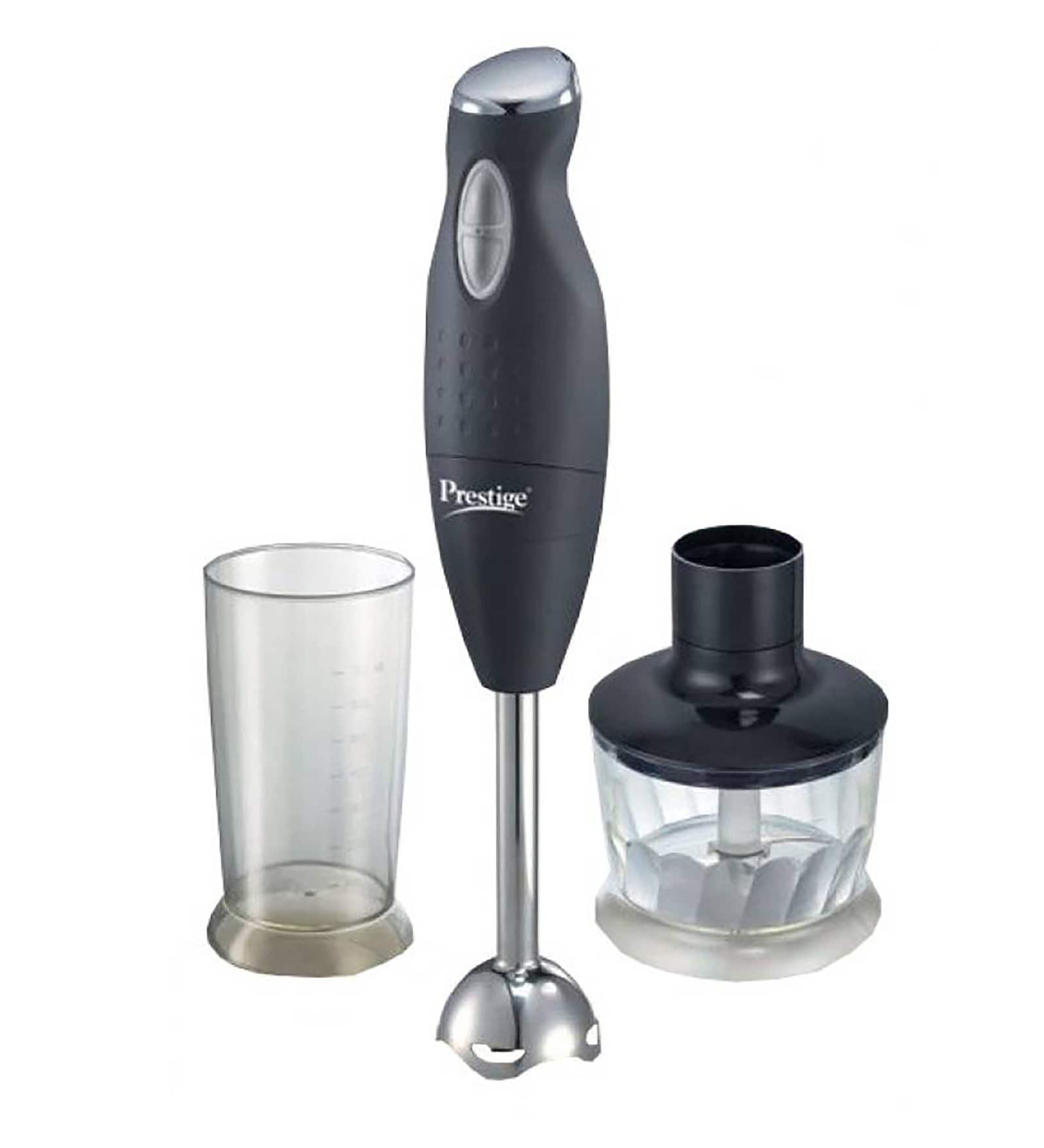 Prestige 200W Black Hand Blender (Model No: PHB 6.0 41012)