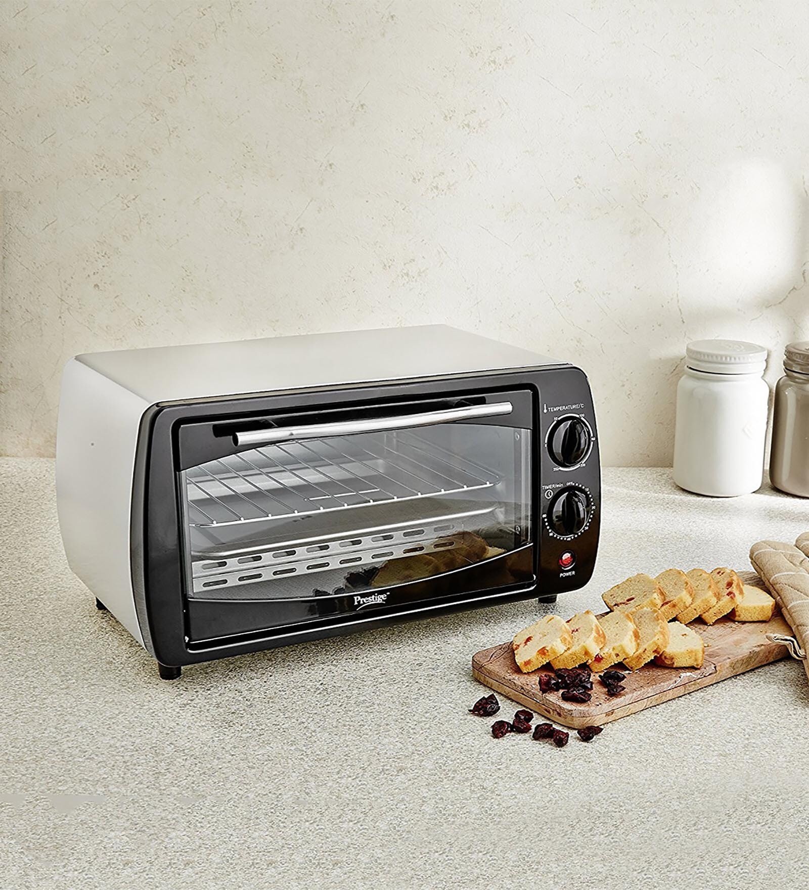 Buy Prestige 800 Watt Oven Toaster Grill (Model_ Potg 9 Pc) Online