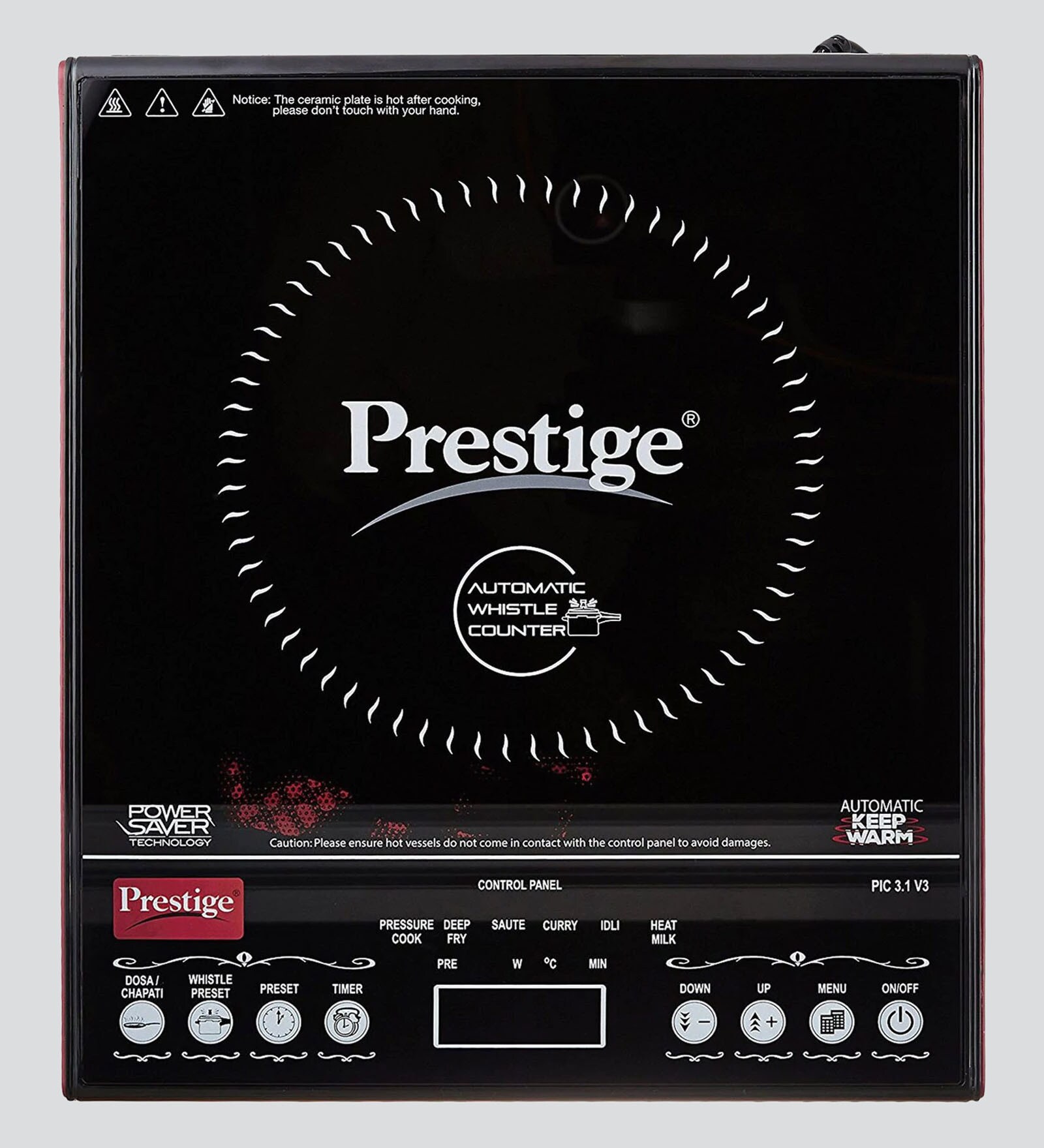 Buy Prestige 2000W Induction Cooktop (Model NoPIC 3.1 V3) Online
