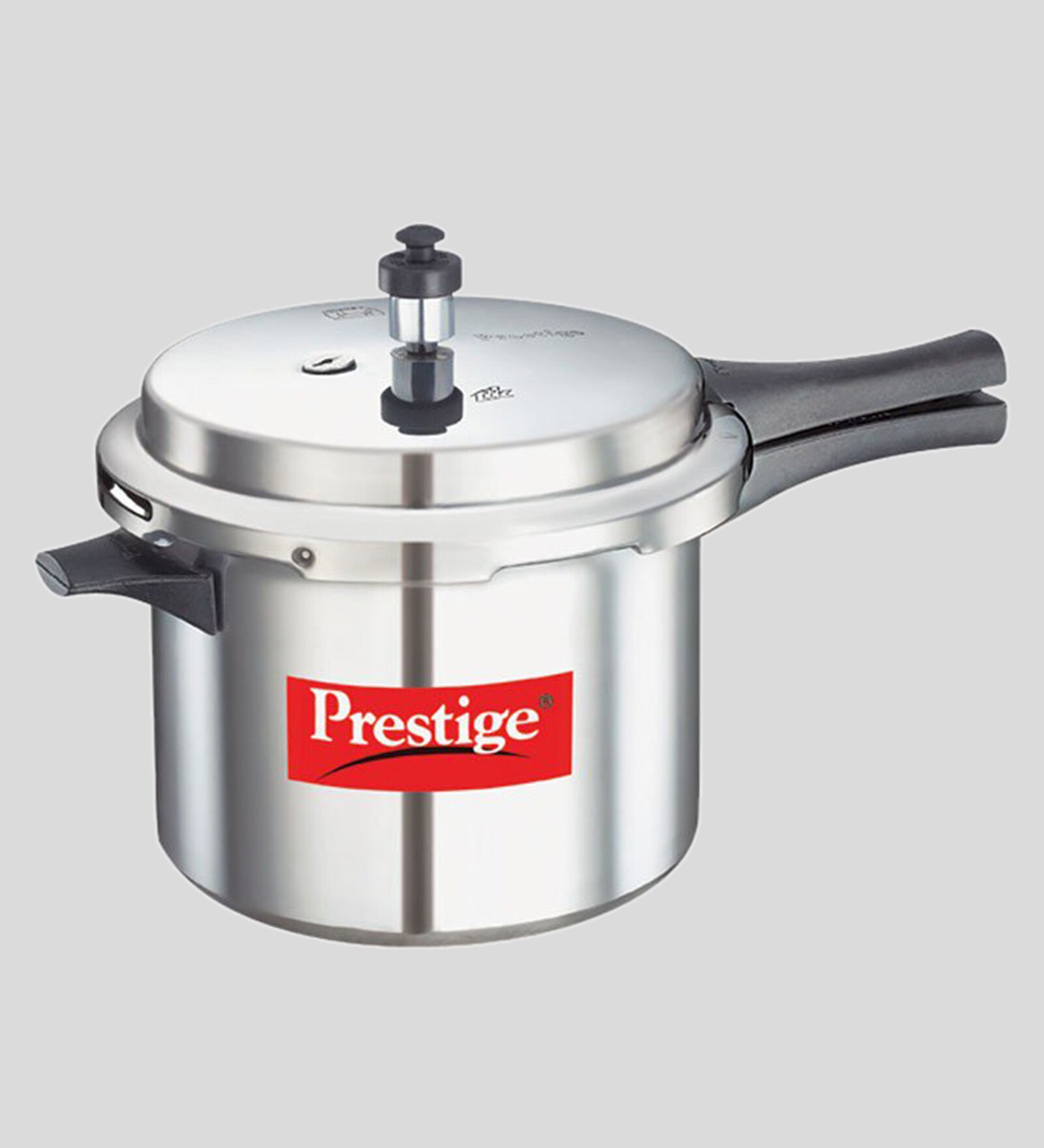 Prestige Popular Aluminium Pressure Cooker, 5 Ltr,Silver