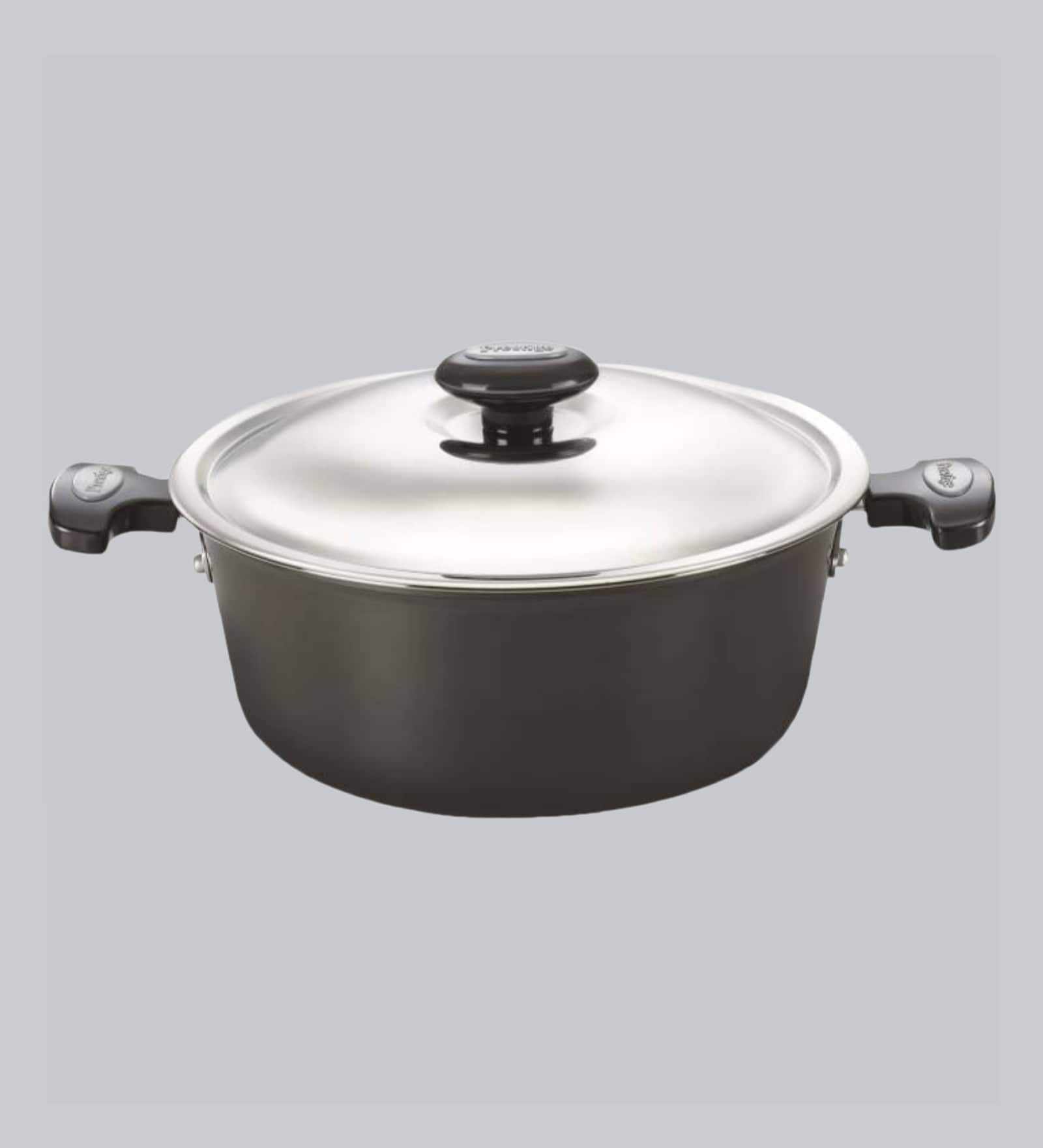 1.9 Ltr Aluminium Induction Base Cooking Pot with Lid