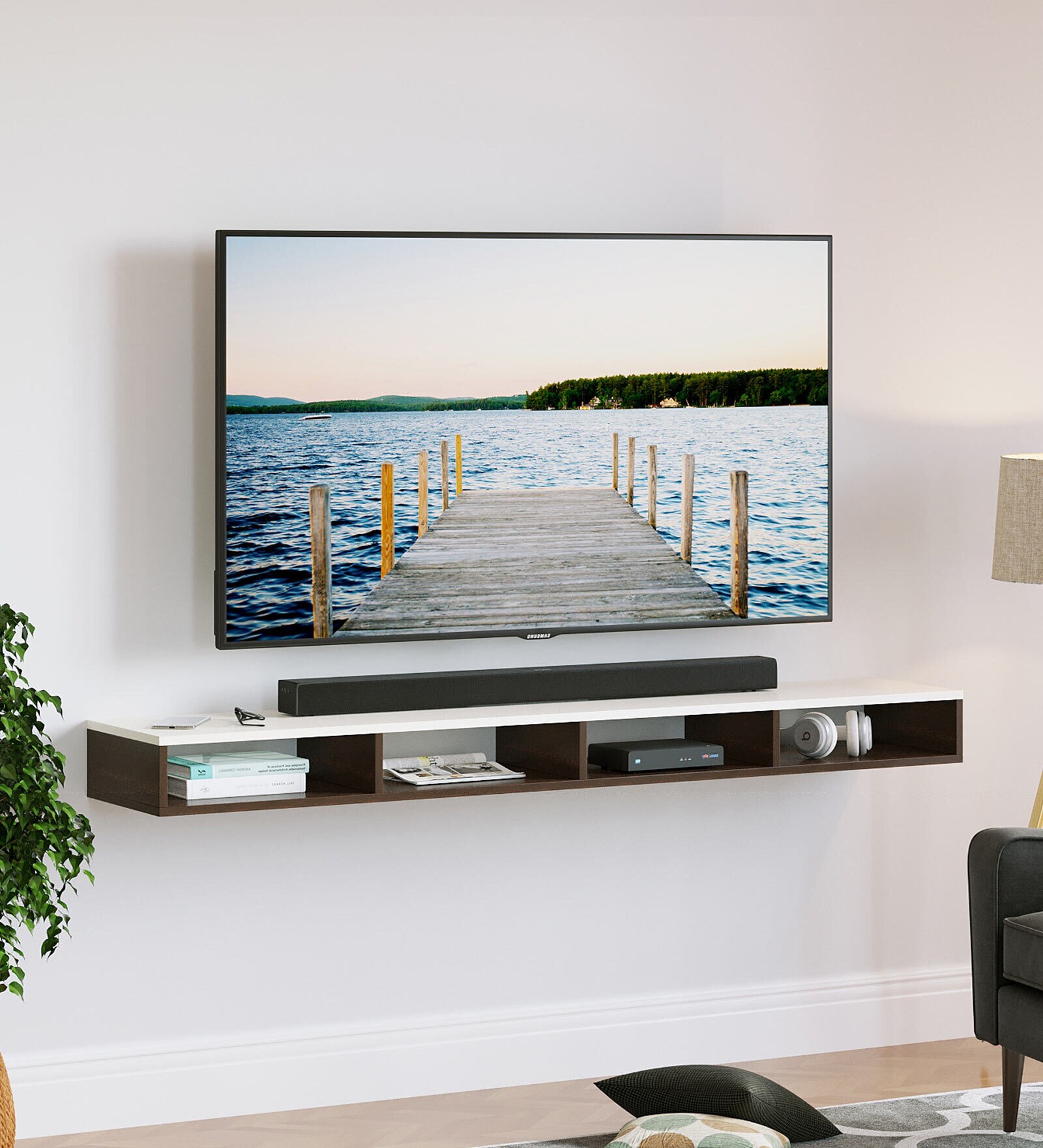 Primax TV Unit in Wenge Finish for TVs up to 60" Primax TV Unit in Wenge Finish for TVs up to 60"