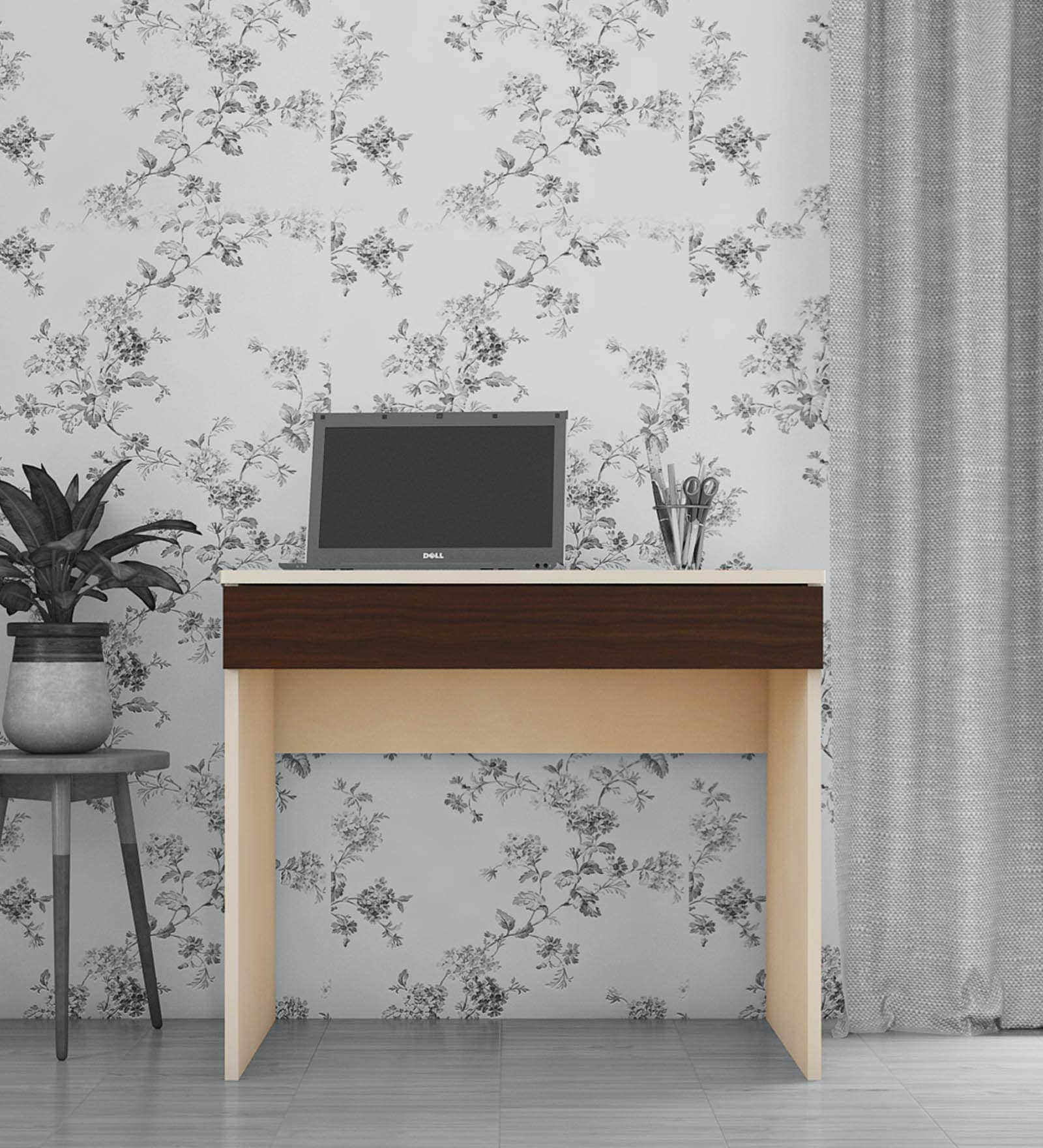 Primera Workstation in Coffee Walnut Color