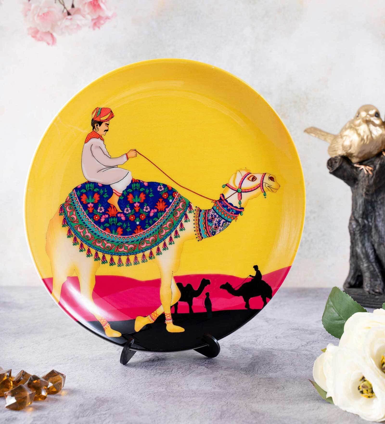 Princely Camel Inspired Wall Plate