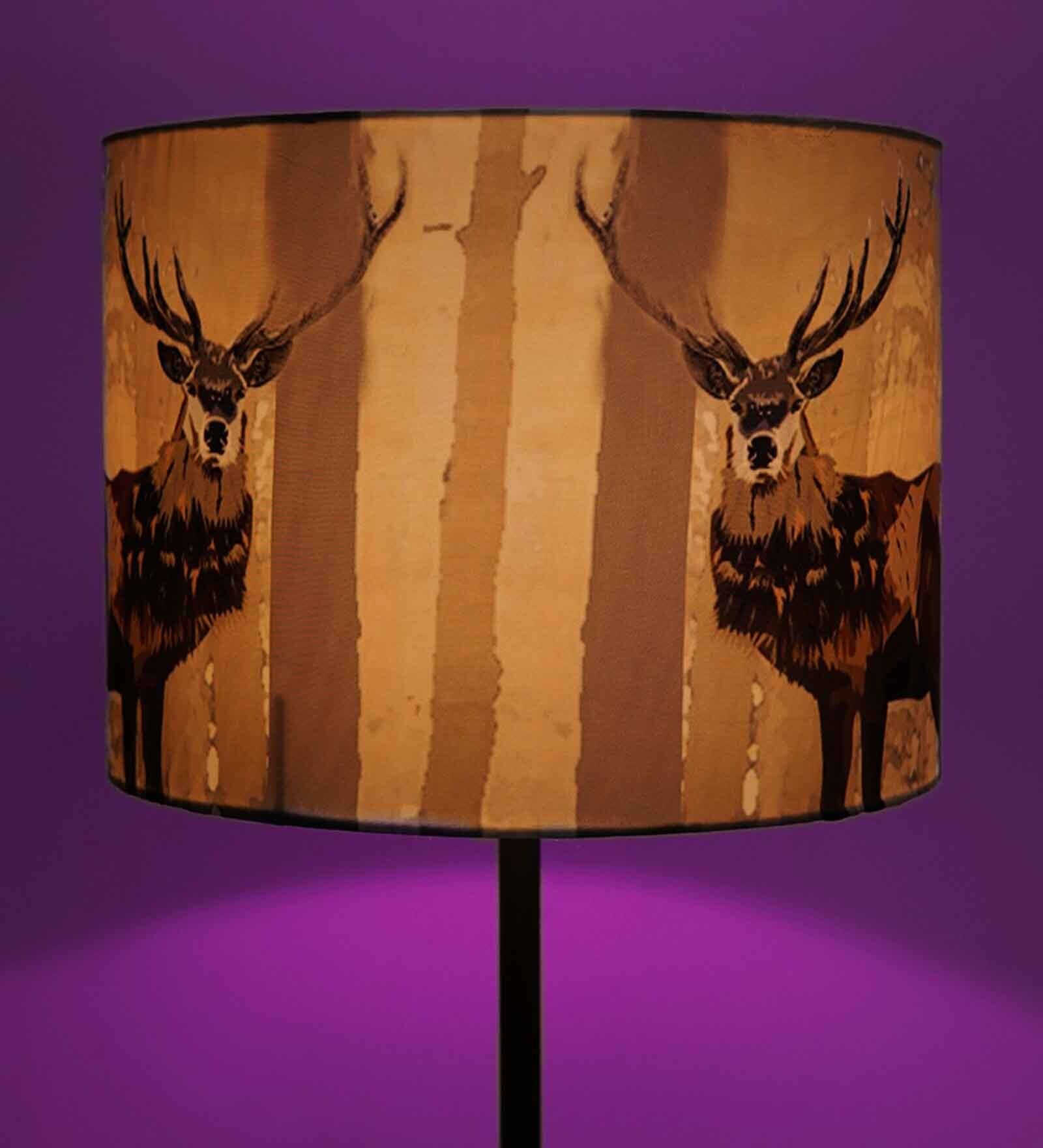 Poulsen Multicolour Silk Printed Lampshade