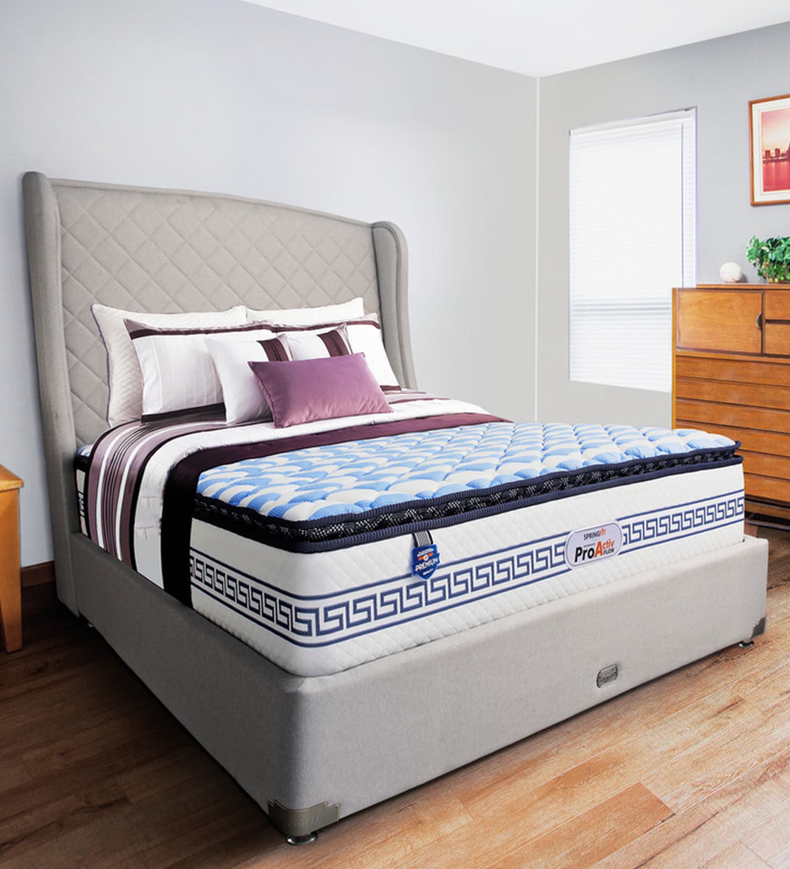 Buy ProActiv Flow Orthopedic 6 inch Pocketed Spring King Size Mattress ...