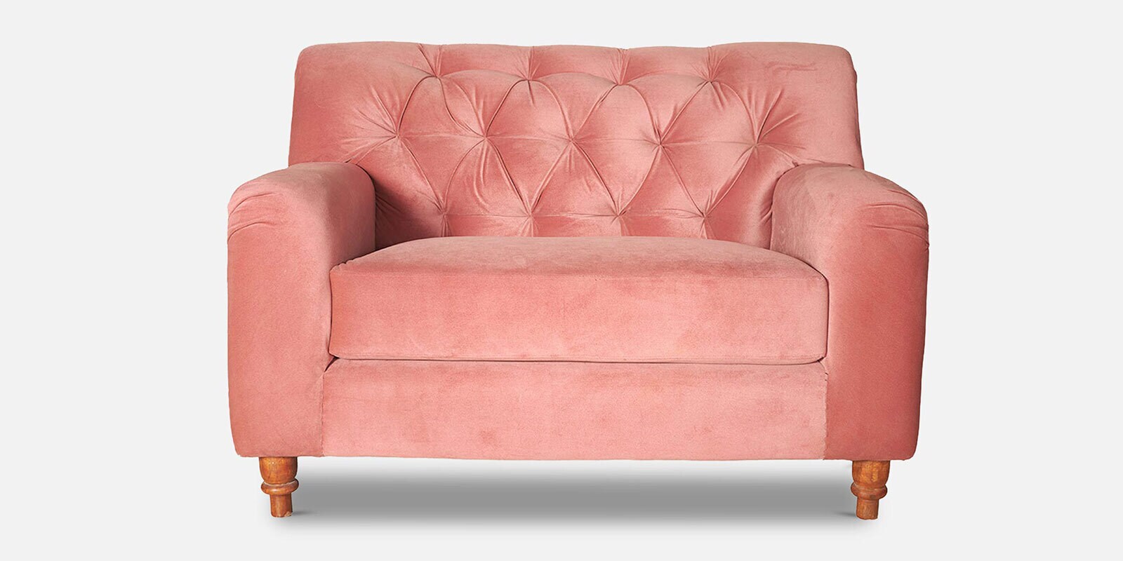 Prince 2 Seater Sofa In Blush Pink Colour