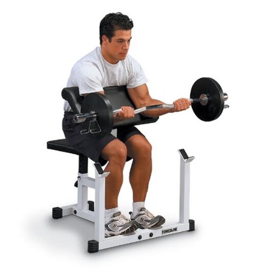 Preacher Curl Weight Chart