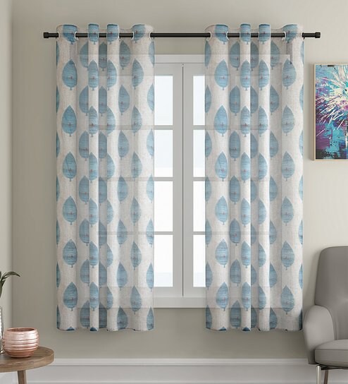 Home Garden 1pc Sheer Window Curtain Semi Voile Drapes Panels
