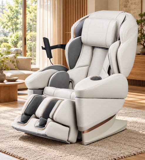 Premium Massage Chair In White Colour