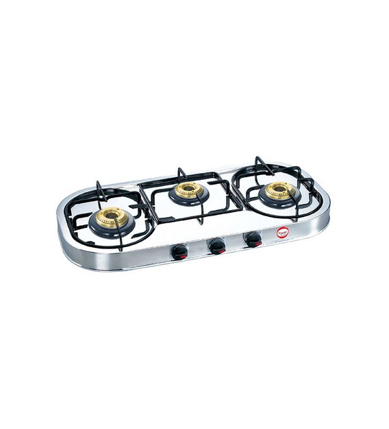 prestige gas stove 3 burner royale