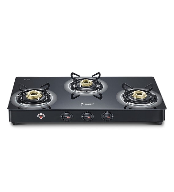 prestige 3 burner automatic gas stove