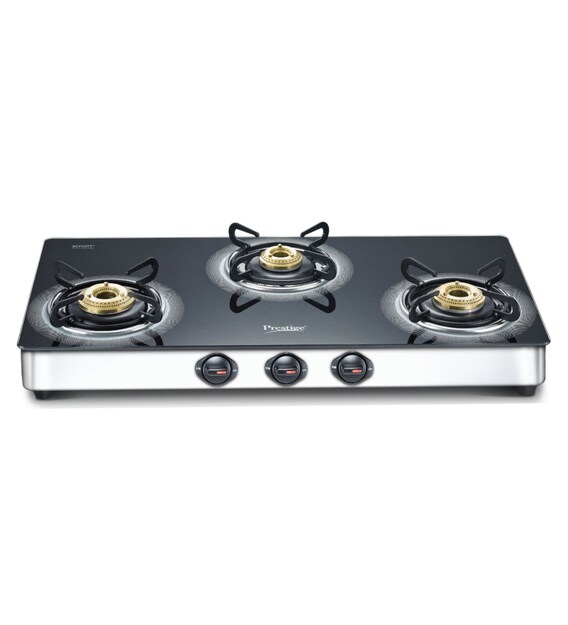 prestige royale plus 3 burner gas stove