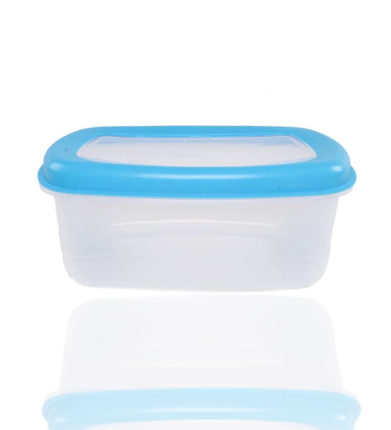 Buy Princeware Store Fresh 17 Pieces Plastic Container Set Blue