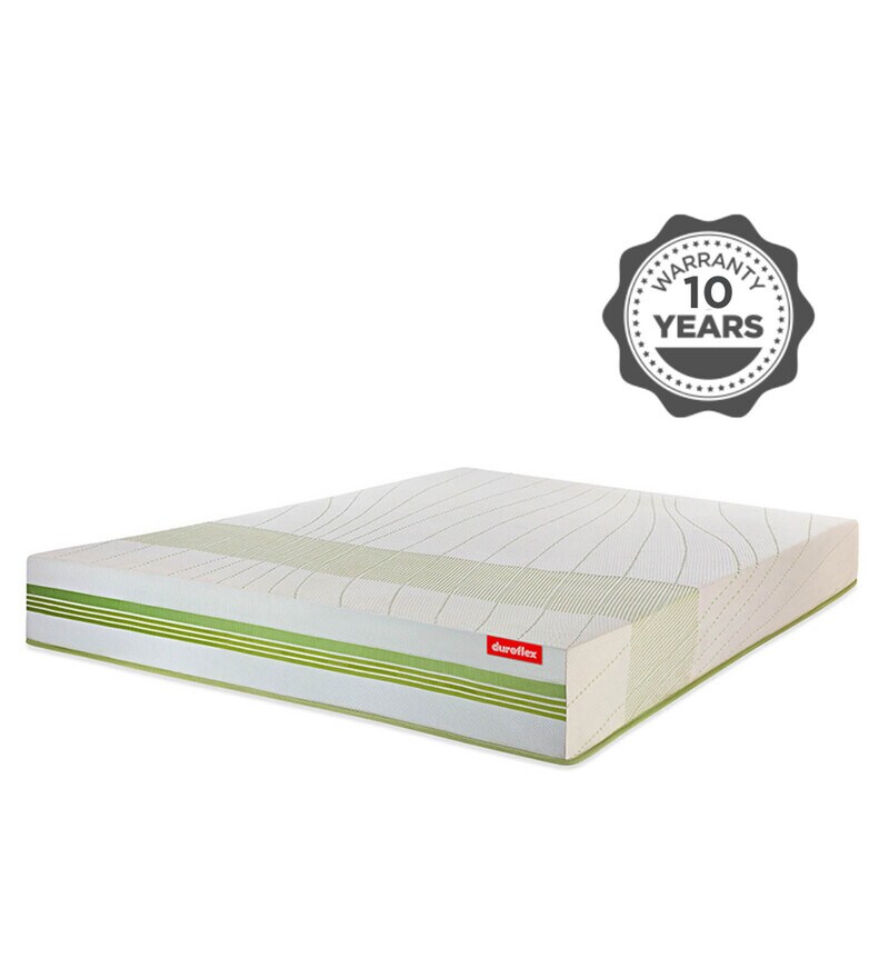 Buy Prana Pocketed Spring & Latex 8 inch King Size Mattress with 2 Free