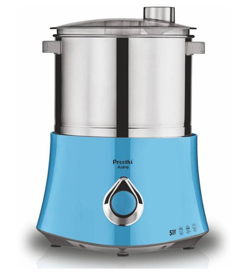 Buy Preethi 2 Litres 150W Blue Wet Grinder (Model No WG909) Online