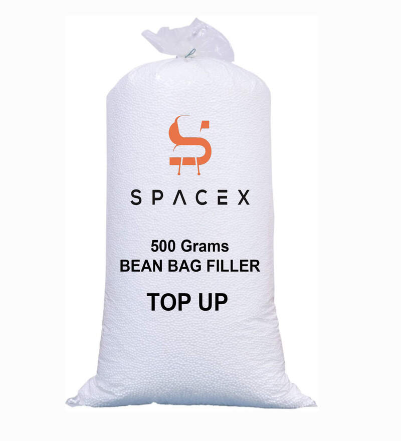 Buy 0.5 Kg Bean Bag Refill by Spacex Online Bean Bag Refills Bean
