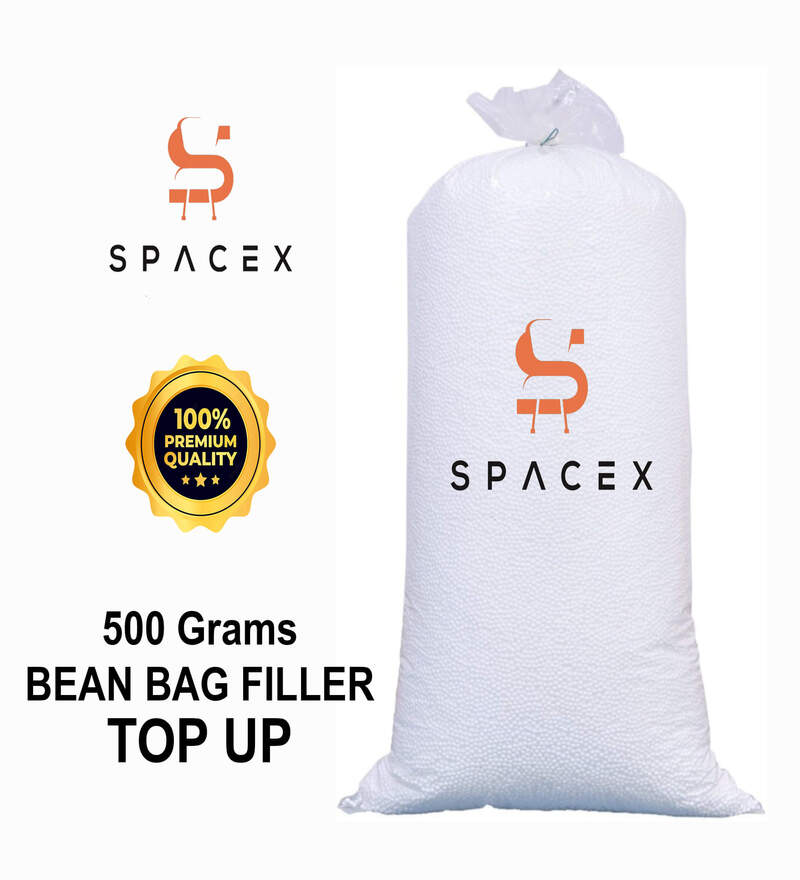 Buy 0.5 Kg Bean Bag Refill by Spacex Online Bean Bag Refills Bean