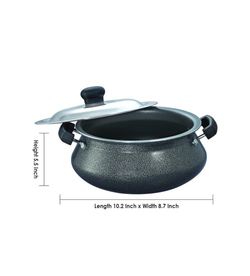 Aluminium Non-Stick Mini Cooking Pot 