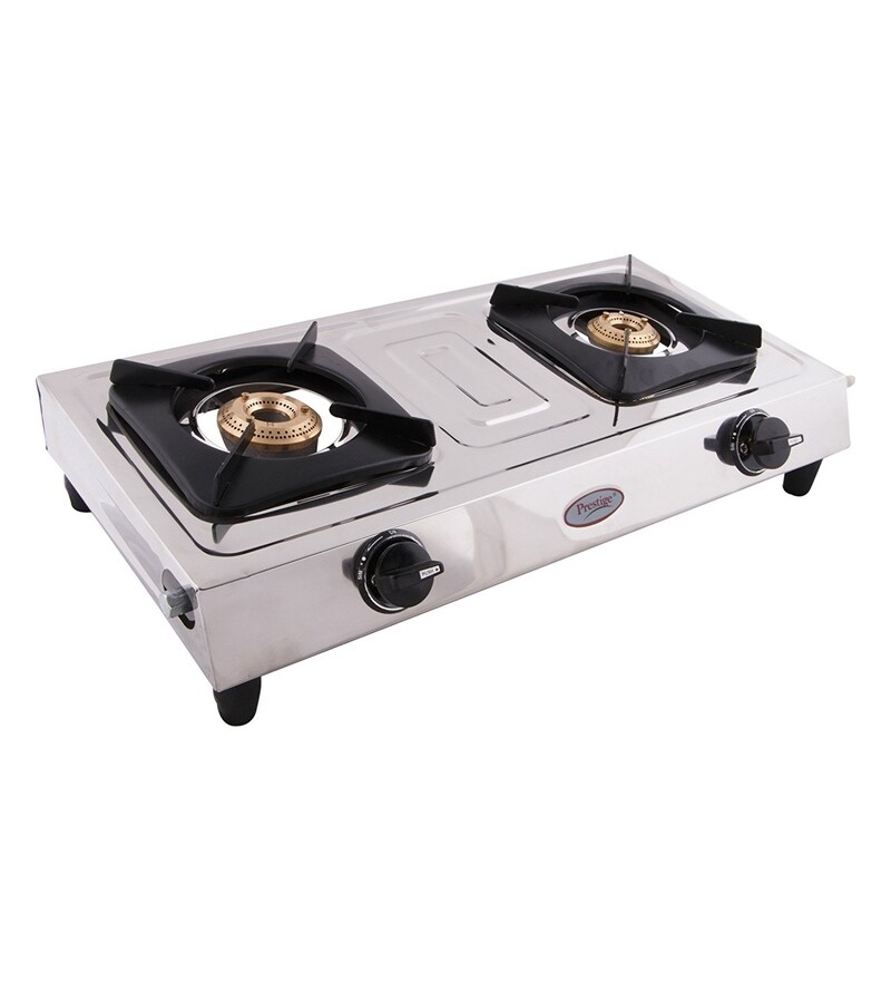 2 burner gas stove prestige