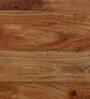 Praha Mango Wood End Table In Natural Finish